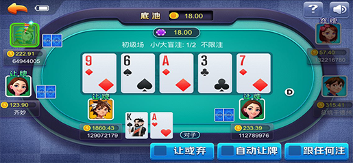 毛豆德州游戏截图